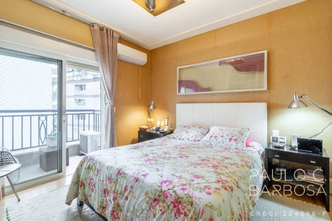 Imagem Higienópolis Venda - 3 Suítes - 3 Vagas - 210m² - Mobiliado