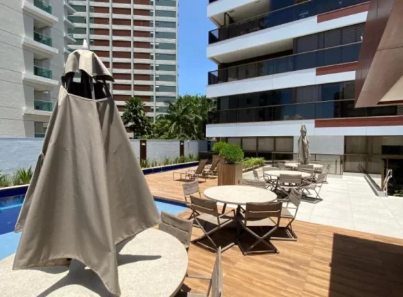 Imagem JAZZ GRAÇA - A 5ª Avenida Imóveis selecionou esse belíssimo apartamento c/ decoração contemporânea, 1 suíte, lavabo, varanda,51,00m² porteira fechada