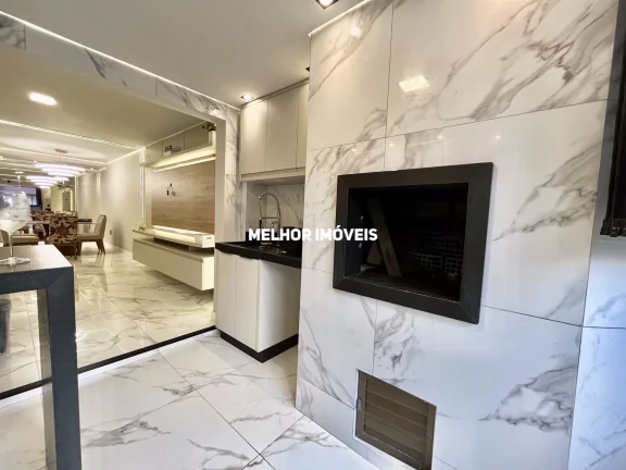 Imagem Apartamento Mobiliado com 03 dormitórios à venda, 120 m² - Meia Praia - Itapema