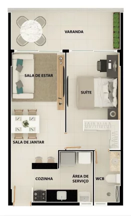 Imagem Apartamento à venda, 77 m² por R$ 660.000,00 - Manaíra - João Pessoa/PB