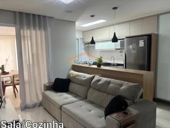Imagem Apartamento 2 dormitórios, sendo 1 suíte, banheiro social, sala 2 ambientes, sacada gourmet, cozin...