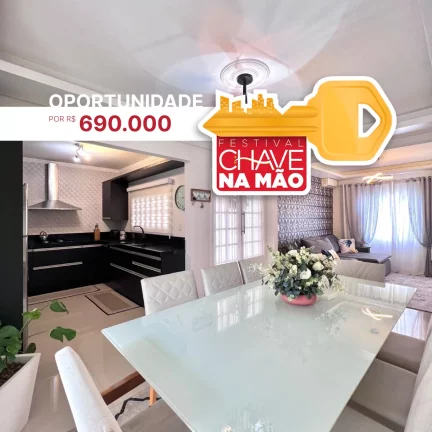 Imagem BELA CASA NO ITAUM COM ESPAÇO PARA PISCINA