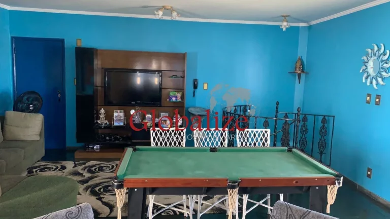 Imagem Cobertura Duplex com Piscina e Churrasqueira à venda no bairro da Aparecida em Santos por R$ 905 mil