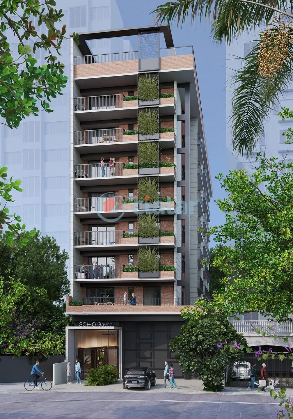 Apartamento à venda 1 Quarto 41.54M Gávea Rio de Janeiro - RJ | Soho Gávea