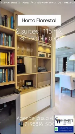 Imagem APARTAMENTO NO HORTO FLORESTAL! 115M² FOI TRANSFORMADO PARA  2 SUITES OFERECER AINDA MAIS CONFORTO E FUNCIONALIDADE! COM DUAS VAGAS