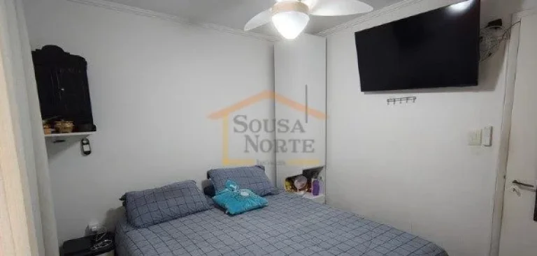Imagem Apartamento de 69m² com 3 dormitórios, armários embutidos em todos os ambientes, sala, cozinha e ...