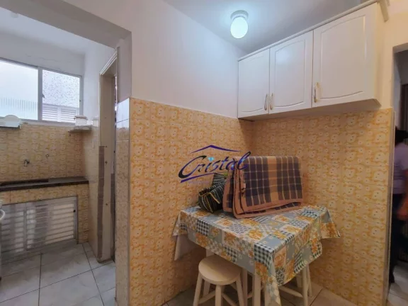 Imagem Apartamento com 1 dormitório à venda, 50 m² por R$ 243.800,00 - Guilhermina - Praia Grande/SP