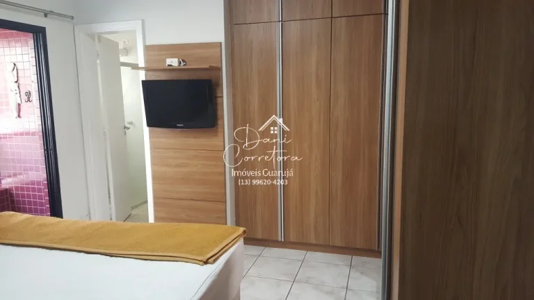 Imagem Impecável apartamento de 3 quartos com suíte e 2 vagas de garagem no Jardim Astúrias, Guarujá-SP!