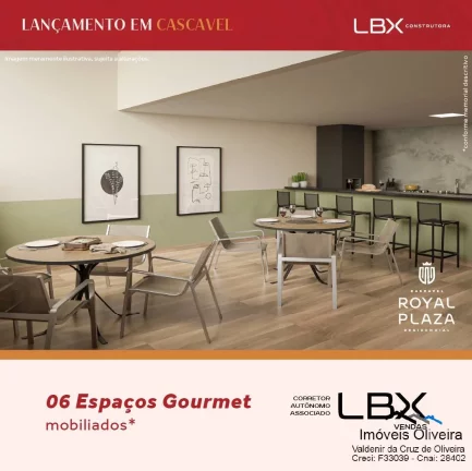 Imagem Apartamentos Edifício Royal Plaza a partir de R$ 381.460,90