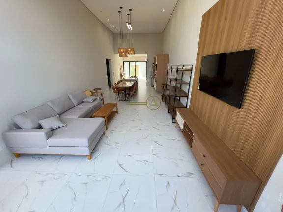 Imagem Casa nova térrea a venda 200m da praia Decorada e mobiliada Peruíbe