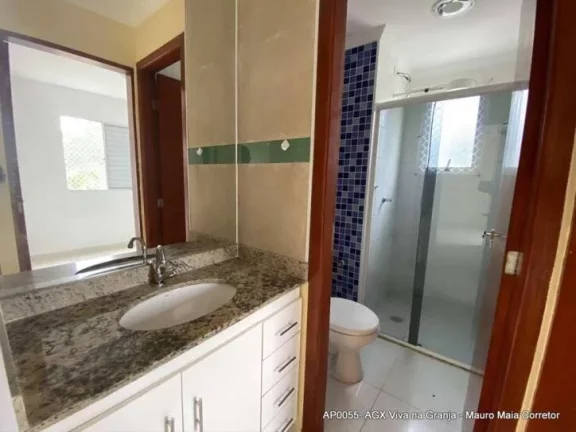 Imagem Apartamento 2 dorm à venda, 48,95 m²- Granja Viana - Carapicuíba/SP