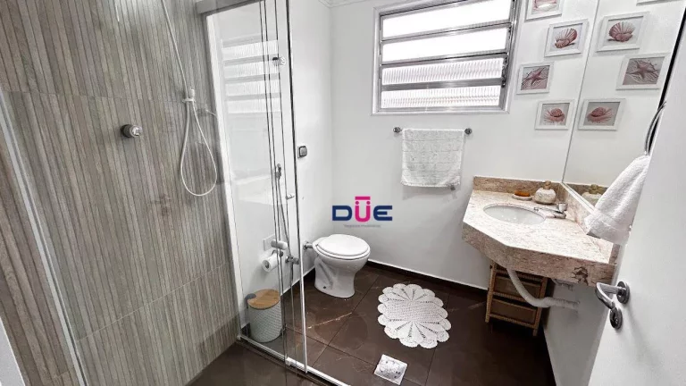Imagem Apartamento com 3 dormitórios à venda, 102 m² por R$ 640.000 - Ponta da Praia - Santos/SP