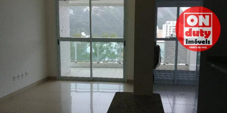 Imagem Apartamento com 2 dormitórios à venda, 76 m² por R$ 932.910,00 - José Menino - Santos/SP