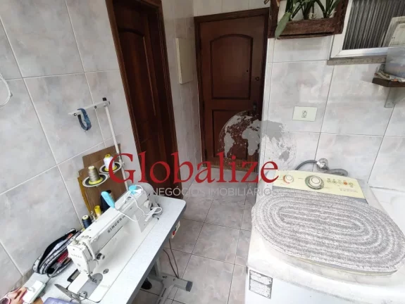 Imagem LINDO APARTAMENTO DE 2 DORMITÓRIOS COM DEPENDÊNCIA COMPLETA DE EMPREGADA E GARAGEM FECHADA NO BAIRRO DO ESTUÁRIO EM SANTOS (SP) POR R$.480.000,00.