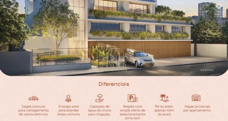 Imagem Apartamento à venda em Salvador-BA, GAL URBAN BEACH LIVING, no ORLA DO CORSARIO: 1 quarto, 1 suíte, 1 sala, 1 vaga de garagem, 46,67 m²!