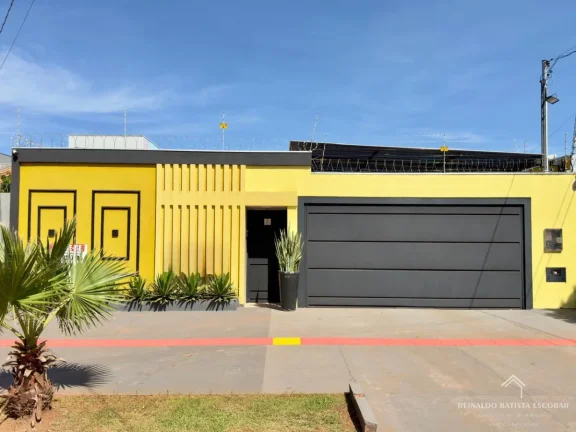 Casa térrea moderna à venda com lazer completo no Bairro Rita Vieira
