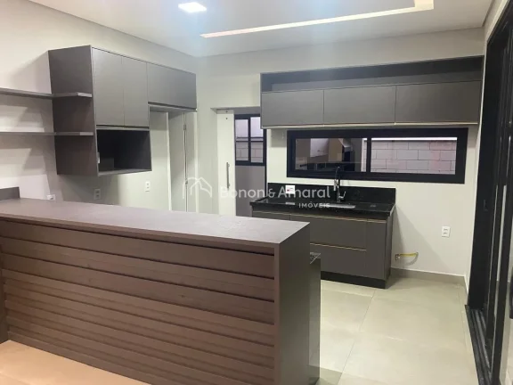 Imagem Casa térrea moderna, com 182m² de área útil em um terreno de 300m². 

Sala 2 ambientes com pé ...