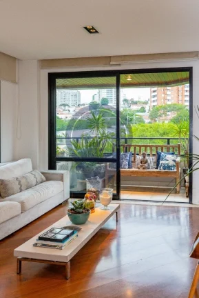 Imagem Luxuoso apartamento de 3 quartos e 3 suítes na Vila Mariana, SP - 205m², 2 salas, 4 banheiros, 3 vagas de garagem!