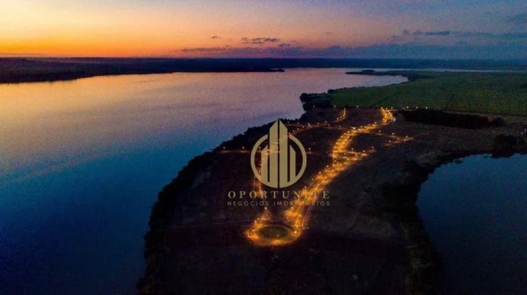 Imagem Grande Oportunidade de Terreno Beira d'água à venda -Peninsula dos Nobres em Miguelopolis /SP