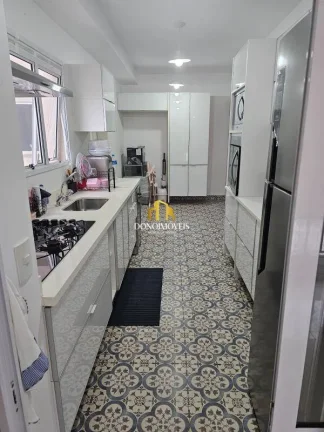 Imagem Apto 147m vista livre andar alto Cond Auge Home Resort Centro SBC