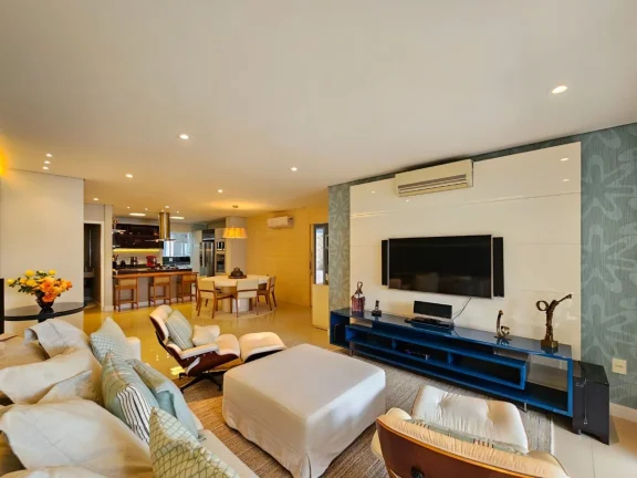 Apartamento de Luxo à Venda em Riviera de São Lourenço Módulo 07: 4 Quartos, 4 Suítes, 3 Salas, 4 Vagas, 228,15m² de Pura Elegância!