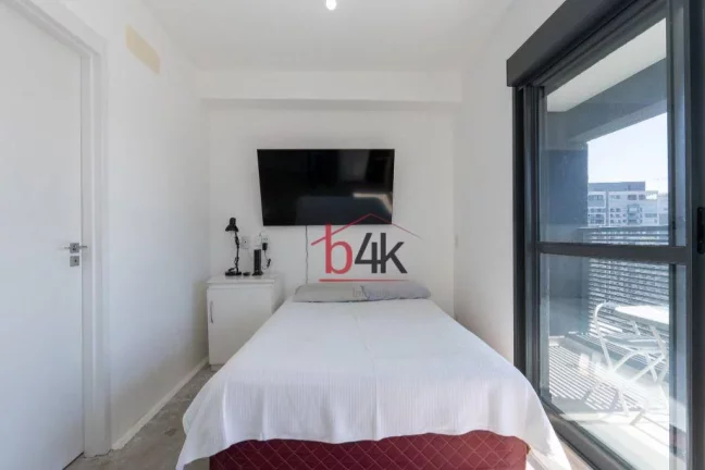 Imagem Apartamento com 1 dormitório à venda, 30 m² por R$ 455.000,00 - Brooklin - São Paulo/SP