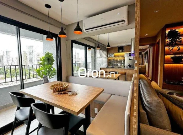 Imagem Apartamento com 3 dormitórios à venda, 71 m² por R$ 747.000,00 - Setor Oeste - Goiânia/GO