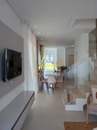 Imagem Maravilhoso sobrado mobiliado e decorado, beira lago condomínio Murano