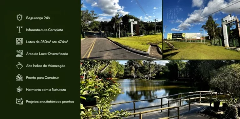 Imagem Loteamento Condomínio Fechado GREEN PARK em Caldas Novas GO