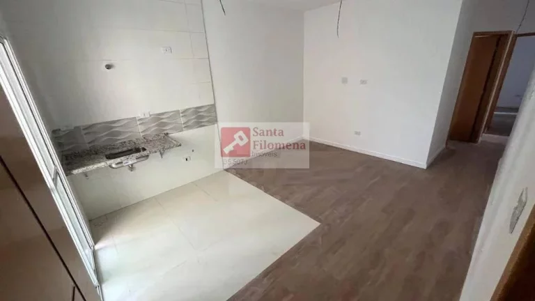 Imagem Apartamento para Venda em Santo André, Vila Pires, 2 dormitórios, 1 suíte, 2 banheiros, 1 vaga