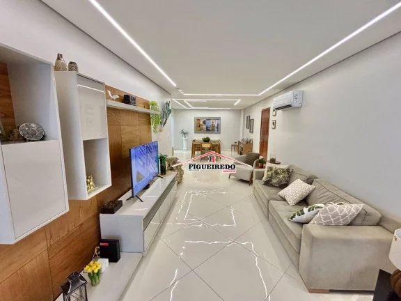 Imagem Apartamento à venda, 162 m² por R$ 1.900.000,00 - Canto do Forte - Praia Grande/SP