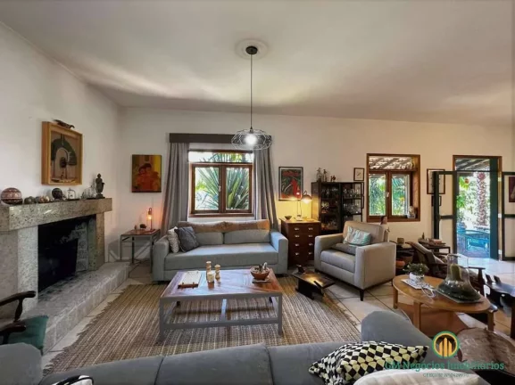 Imagem Casa com 5d/2sts - Estilo rústico, linda! Gourmet, home office, paisagismo