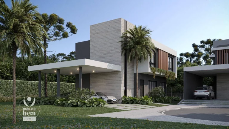Imagem Casa de alto padrão com 3 suítes à venda, 264 m² por R$ 3.121.000 - Santa Felicidade - Curitiba/PR