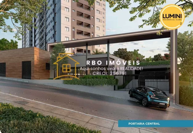 Imagem LUMINI RESIDENCIAL CLUBE 2 - Carapicuíba 1 e 2dormitórios de 28,40m² a 40m²