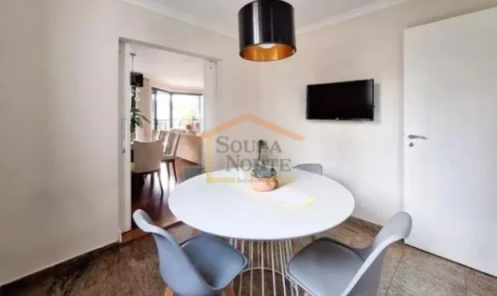 Imagem Apartamento 4 dormitórios, sendo 3 suítes, 1 delas master com closet, sala 3 ambientes, sacada gou...