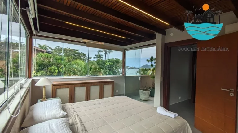 Imagem Casa Pé na Areia em Juquehy, Canto Direito - Aluguel de Temporada, piscina, sauna, 6 suítes, acomoda 16 pessoas | Juquehy Imobiliária