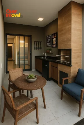 Imagem Casa em Condomínio à Venda em Ribeirão Preto-SP, Bairro Portal da Mata: 3 Quartos, 3 Suítes, 5 Banheiros, 4 Vagas, 150 m².
