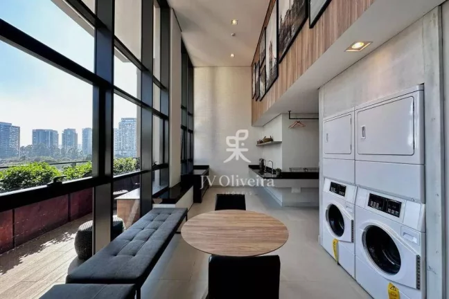 Imagem Apartamento com 1 dormitório para alugar, 25 m² por R$ 3.640,00/mês - Vila Cordeiro - São Paulo/SP