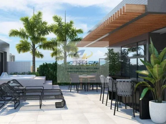 Imagem Vendo Apartamentos de 80,22 à 87,02m², com 3 quartos s/ 1 suíte, sala p/ 2 ambientes e 2 vagas