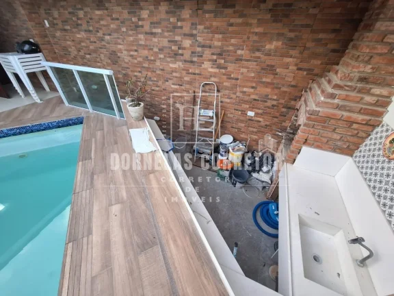 Imagem Casa Alto Padrão em Olinda uma quadra do mar 4qtos 2vgs piscina churrasq. quintal financia
