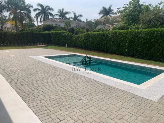 Imagem Casa à venda, 504 m² por R$ 6.200.000,00 - Condomínio Residencial Lago Azul - Araçoiaba da Serra/SP