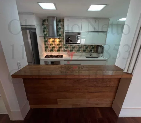 Imagem Excelente Apartamento todo reformado, andar alto,Itaim Bibi