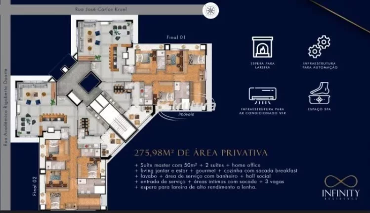 Imagem Venha para o infinito no INFINITY RESIDENCE