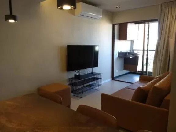Imagem A 5ª Avenida Imóveis selecionou esse exclusivo Apt. no cobiçado NAU BARRA, planta MALDIVAS 2/4 suite 66,34m² varandão: porteira fechada e vista mar
