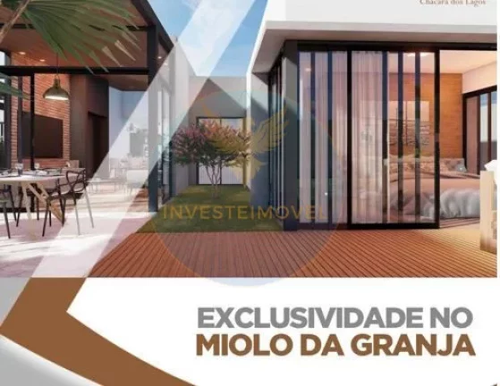 Imagem Casa térrea contemporânea com piscina na Granja Viana