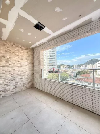 Imagem Apartamento com 1 dormitório à venda, 50 m² por R$ 370.000,00 - Boqueirão - Praia Grande/SP