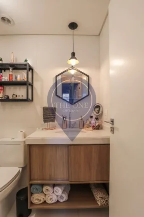Imagem Apartamento de 1 quarto com vaga de garagem no bairro Santa Efigênia, São Paulo-SP: 2 salas, 1 banheiro e 37m² de área.