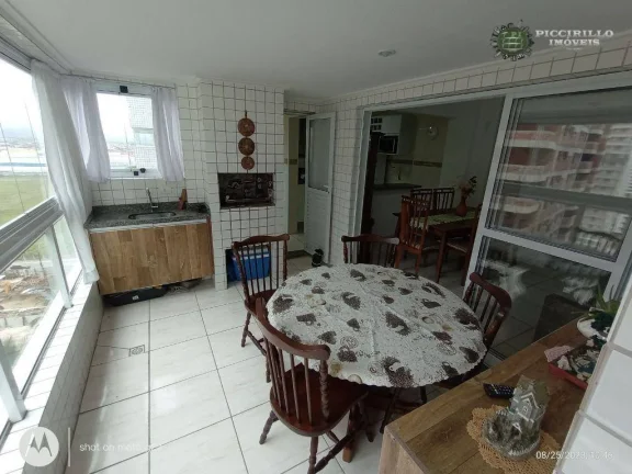 Imagem Apartamento com 3 dormitórios à venda, 128 m² por R$ 1.150.000,00 - Vila Guilhermina - Praia Grande/SP