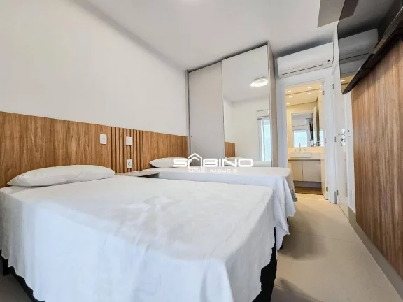 Imagem Apartamento Pé na Areia para Locação, com 4 Dormitórios 4 Suítes 140m² - Riviera de São Lourenço - Bertioga SP