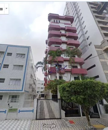 Imagem Apartamento com 1 dormitório à venda, 62 m² por R$ 350.000 - Canto do Forte - Praia Grande/SP